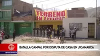 Jicamarca: Batalla campal por disputa de vivienda