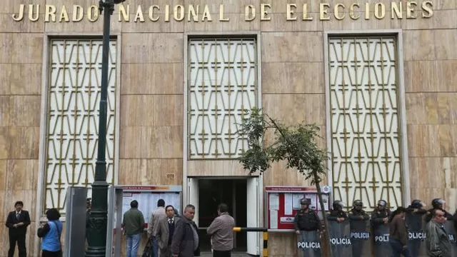 Jurado Nacional de Elecciones. Foto: Agencia Andina