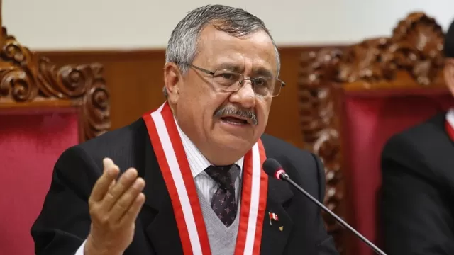 Francisco Távara, presidente del JNE. Foto: archivo Perú21