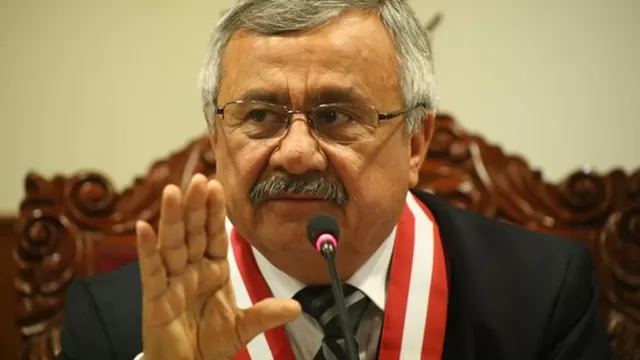 Francisco Távara, presidente del JNE. Foto: Difusión