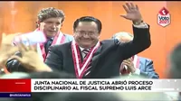 JNJ abre procedimiento disciplinario inmediato a Luis Arce Córdova