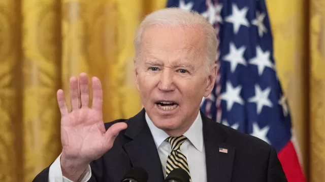 Joe Biden acusa a Putin de cometer un "genocidio" en Ucrania