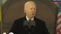 Joe Biden reiteró su apoyo a Ucrania