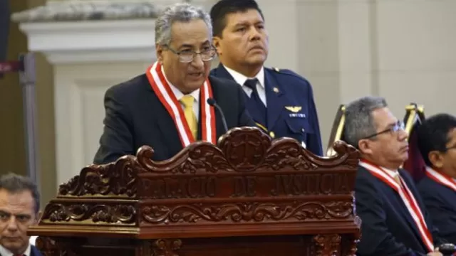José Luis Lecaros presidirá el inicio del Año Judicial 2020