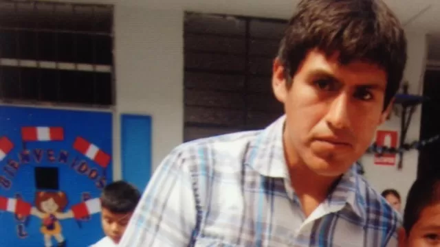 Joven desaparecido es buscado por su familia. Foto: PNP