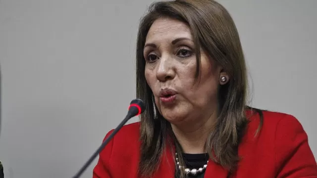 Julia Príncipe, presidenta del Consejo de Defensa Jurídica del Estado / Foto: Andina