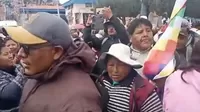 Puno: Manifestantes se preparan para viajar a Lima