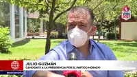 Julio Guzmán criticó vacunación de Martín Vizcarra y altos funcionarios