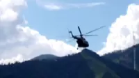 Junín: Caída de un helicóptero del Ejército Peruano cerca al Aeropuerto de Mazamari deja varios heridos