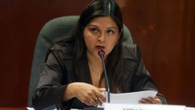 Karina Beteta, congresista de Fuerza Popular. Foto: Andina