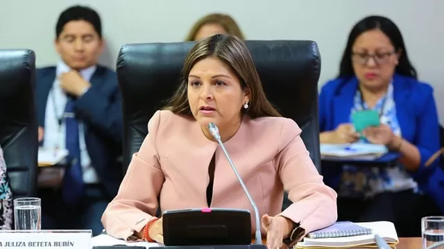 Karina Beteta se refirió al gabinete de Vicente Zeballos. Foto. Perú21