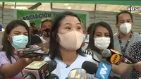 Keiko Fujimori: "Espero que el fiscal sea respetuoso de esta campaña"