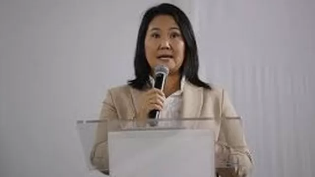 Lideresa y ex candidata a la presidencia de Fuerza Popular, Keiko Fujimori Higuchi / Foto: Andina