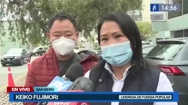 Keiko Fujimori: "Médicos quieren descartar fibrosis pulmonar en el caso de mi padre"