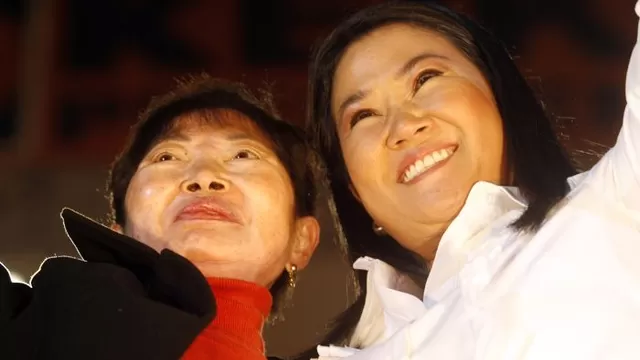  Keiko dijo que su madre tiene una participación muy activa en su campaña rumbo a la presidencia / Foto: AFP