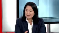 Keiko Fujimori: "Nunca disolveré el Congreso"