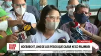 Keiko Fujimori: Odebrecht, uno de los pesos que carga la candidata