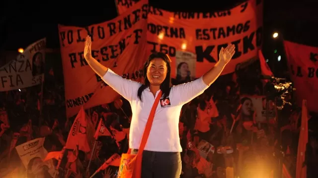 Keiko Fujimori. (Vía: AFP)