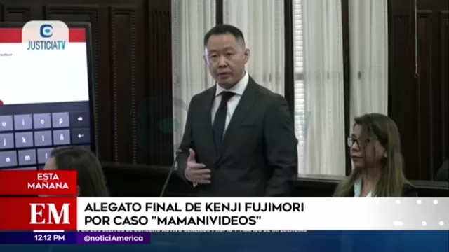 Kenji Fujimori lloró en audiencia