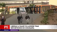 Liberan a Zamir Villaverde tras ser detenido en comisaría