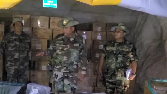 La Libertad: Incautan 327 cajas de material explosivo en Pataz