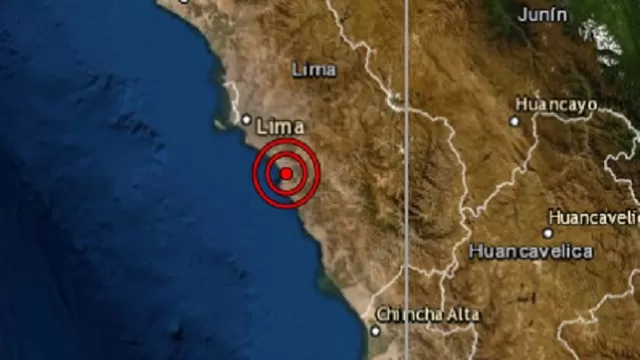 El sismo se produjo a 12 kilómetros al norte de Chilca. Foto: IGP 
