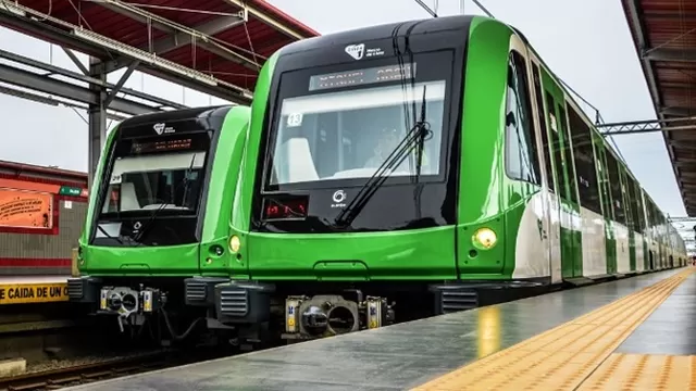 Metro de Lima. Foto: Andina