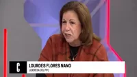 Lourdes Flores: El fraude lo perpetraron las localidades, los señores Cerrón y compañía en el afán de tomar el poder