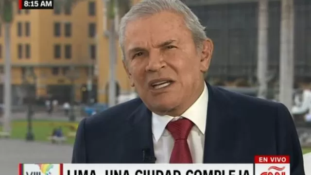 Luis Castañeda, alcalde de Lima / Foto: captura CNN