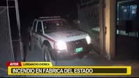 Lurigancho-Chosica: Confirman desaparición de dos militares tras incendio en fábrica del Estado