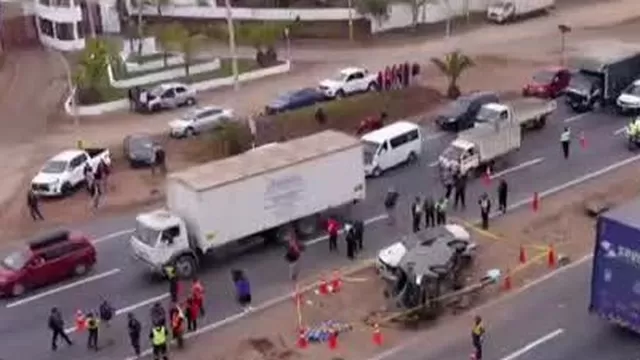 Lurín: ATU multará a empresa de transporte por accidente que dejó como saldo dos muertos y 13 heridos