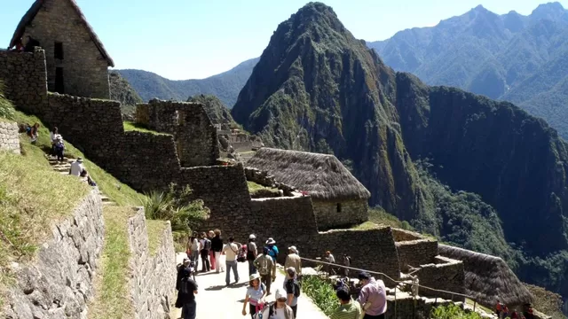 Turistas en Machu Picchu. Foto: Andina