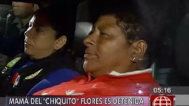 Madre de 'Chiquito' Flores fue detenida acusada de agresión y robo en SMP