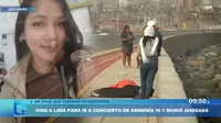 Madre de familia llegó a Lima para concierto de cumbia y murió ahogada
