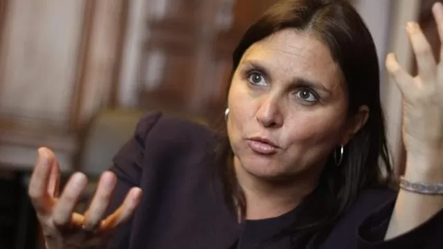 Ministra de Justicia, Marisol Pérez Tello. (Vía: El Comercio)