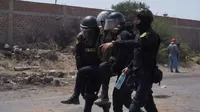 Manifestaciones del fin de semana dejaron 53 policías heridos