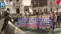 Manifestaciones en Lima: Así se desarrollan las movilizaciones en la capital