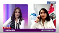 María Jara: "Desde que asumió el cargo yo no he tenido una reunión con el ministro Silva"