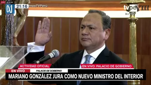 Mariano González juró como nuevo ministro del Interior
