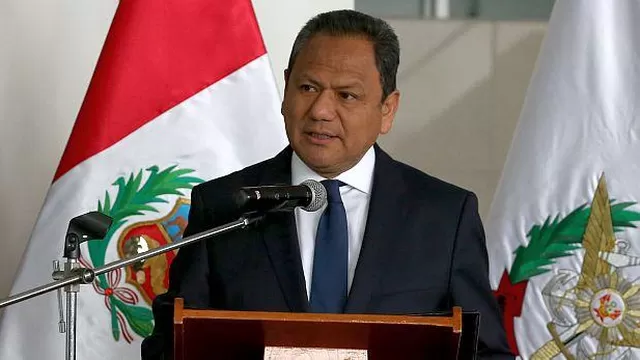 Ministro de Defensa, Mariano González. Foto: Agencia Andina