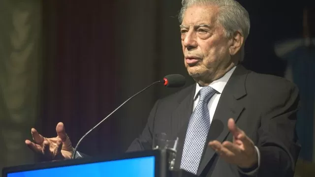 Mario Vargas Llosa critica duramente la candidatura de Keiko Fujimori. Foto: AFP.