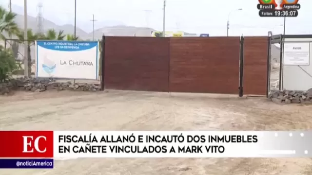 Mark Vito: Ministerio Público incauta dos de sus bienes en Chilca