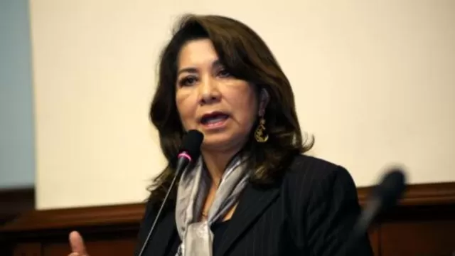 Martha Chávez: "APP no debería presidir el Congreso porque son aliados del partido del Gobierno"