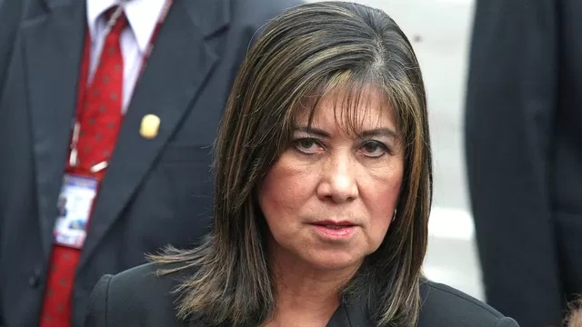 Martha Chávez. Foto: Andina