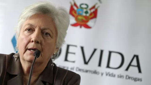 Carmen Masías, presidenta de DEVIDA. Foto: Difusión