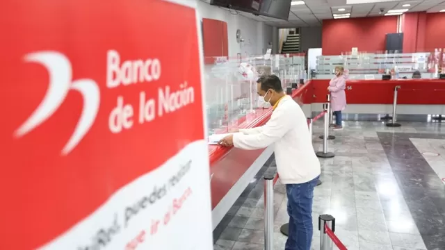 Banco de la Nación. Foto: Andina