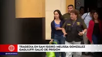 Melisa González Gagliuffi dejó el penal Virgen de Fátima