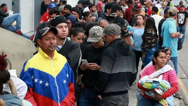Venezolanos en Perú: más de la mitad de migrantes son profesionales. Foto: Andina