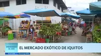 El mercado exótico de Iquitos