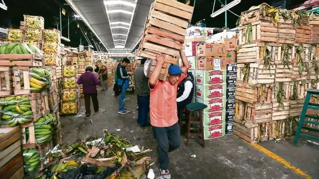 Mercado Mayorista de Frutas. Foto: archivo El Comercio